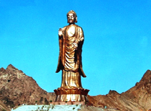 Bodhisattwa in den heilige Stätte Sanwei